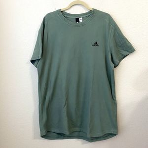 Adidas Shirt Mens Size XL Green Pique Tee BS3204 P2